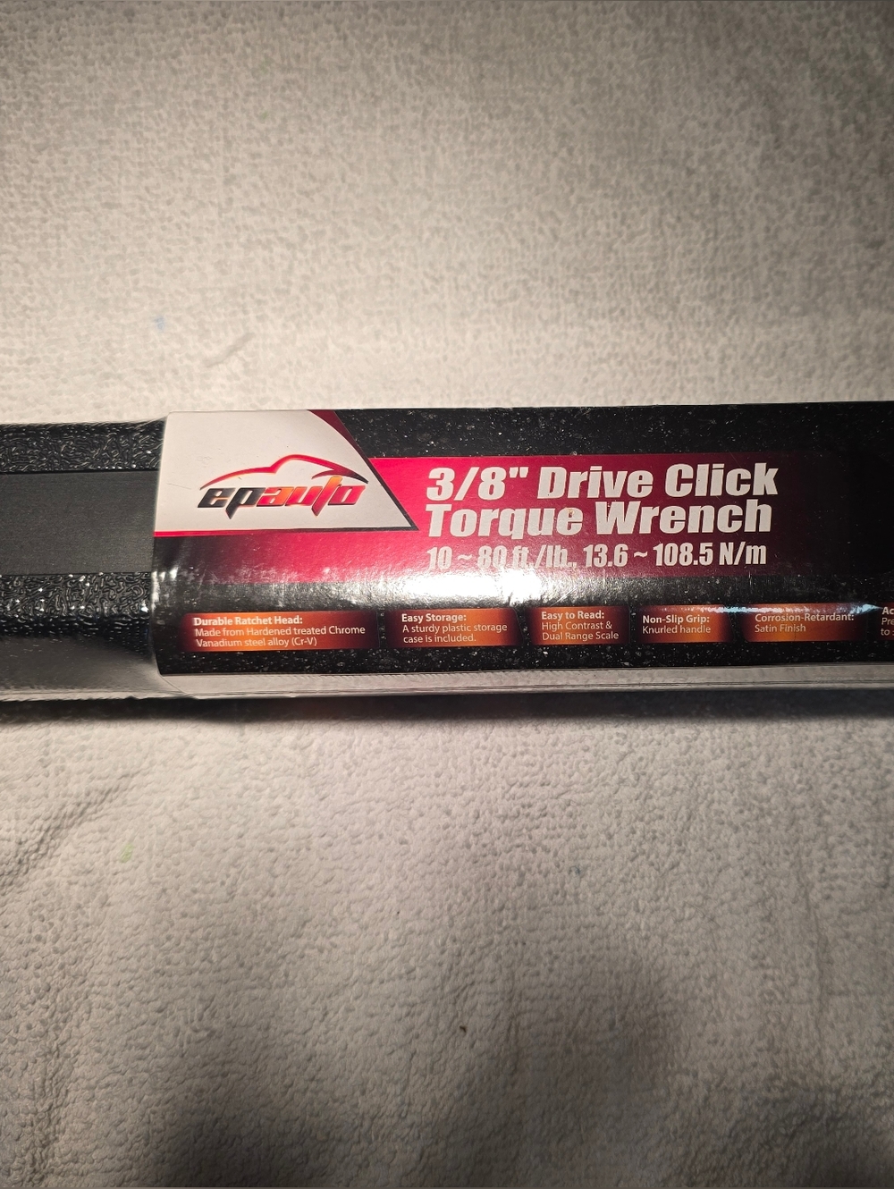 Epauto 3/8" Drive Click Torque Wrench